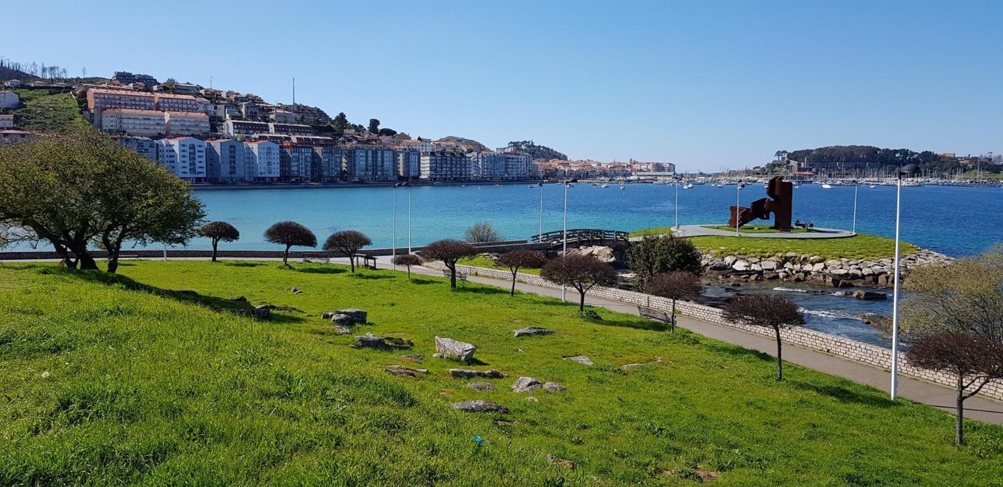 Arenales Azules Lägenhet Baiona Exteriör bild