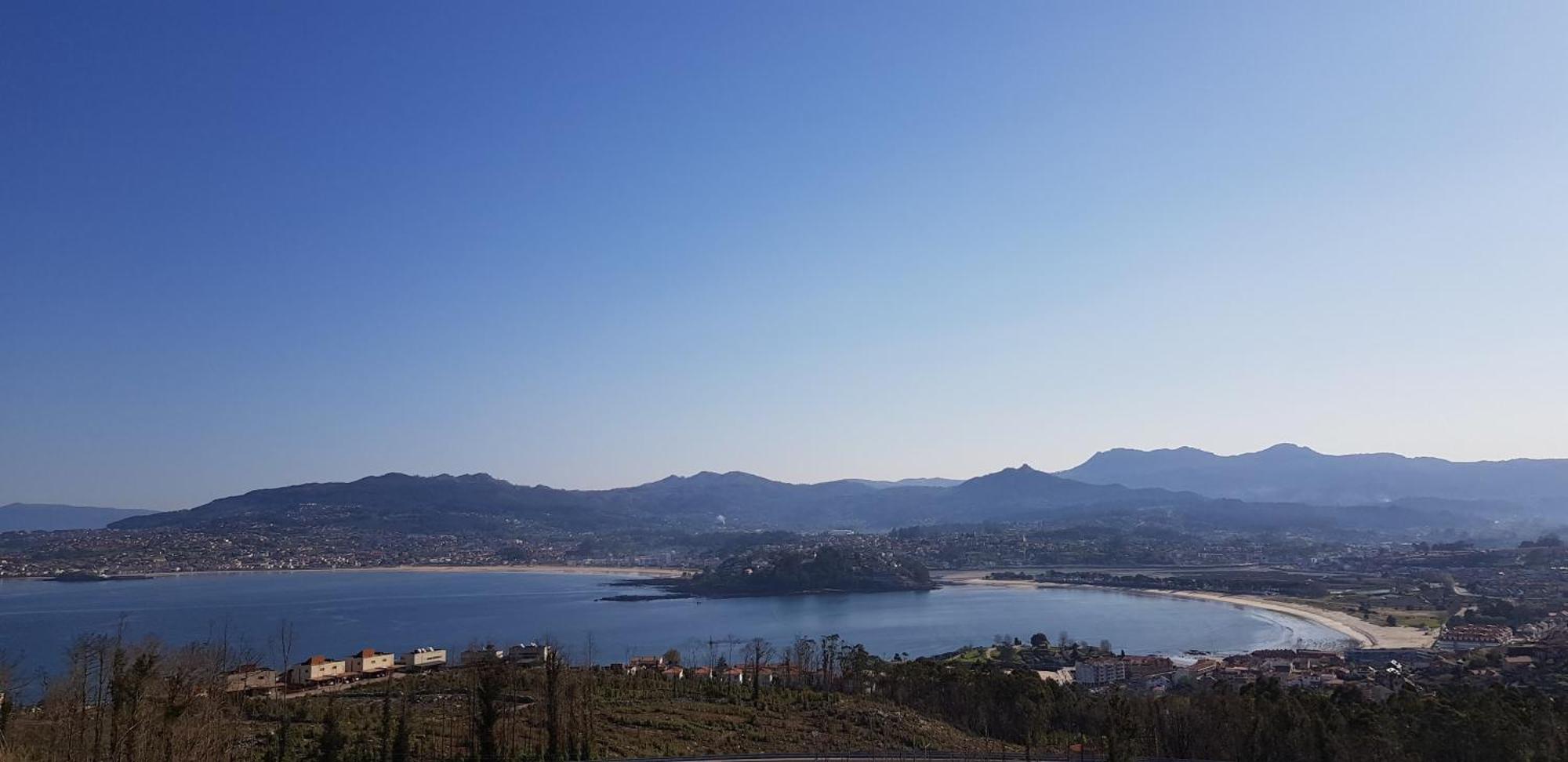 Arenales Azules Lägenhet Baiona Exteriör bild