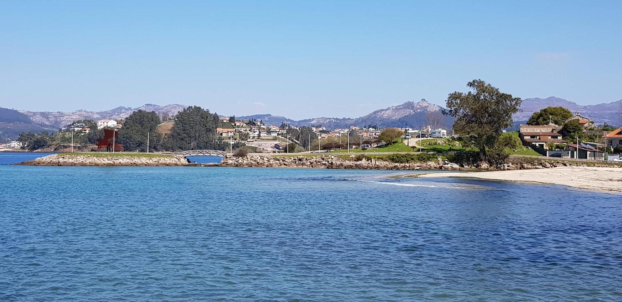 Arenales Azules Lägenhet Baiona Exteriör bild