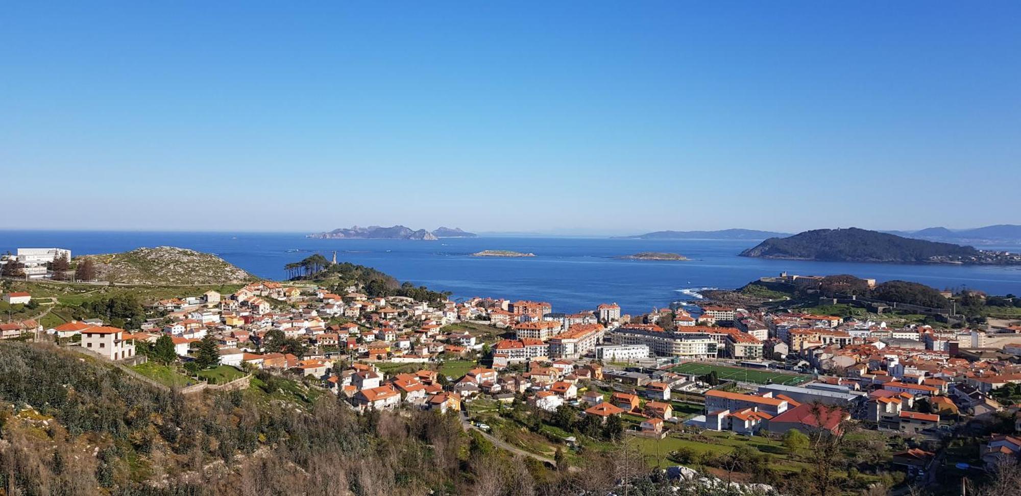 Arenales Azules Lägenhet Baiona Exteriör bild