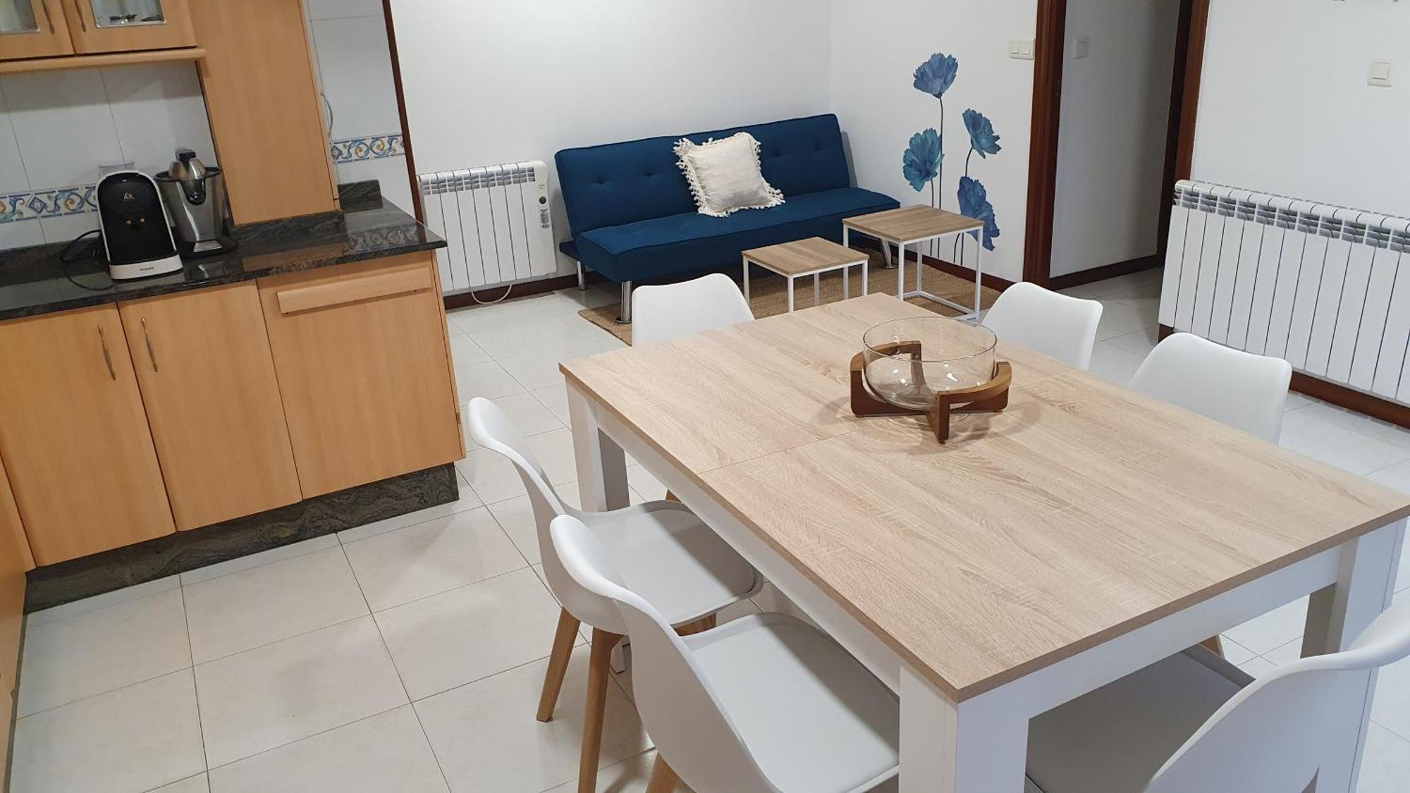 Arenales Azules Lägenhet Baiona Exteriör bild