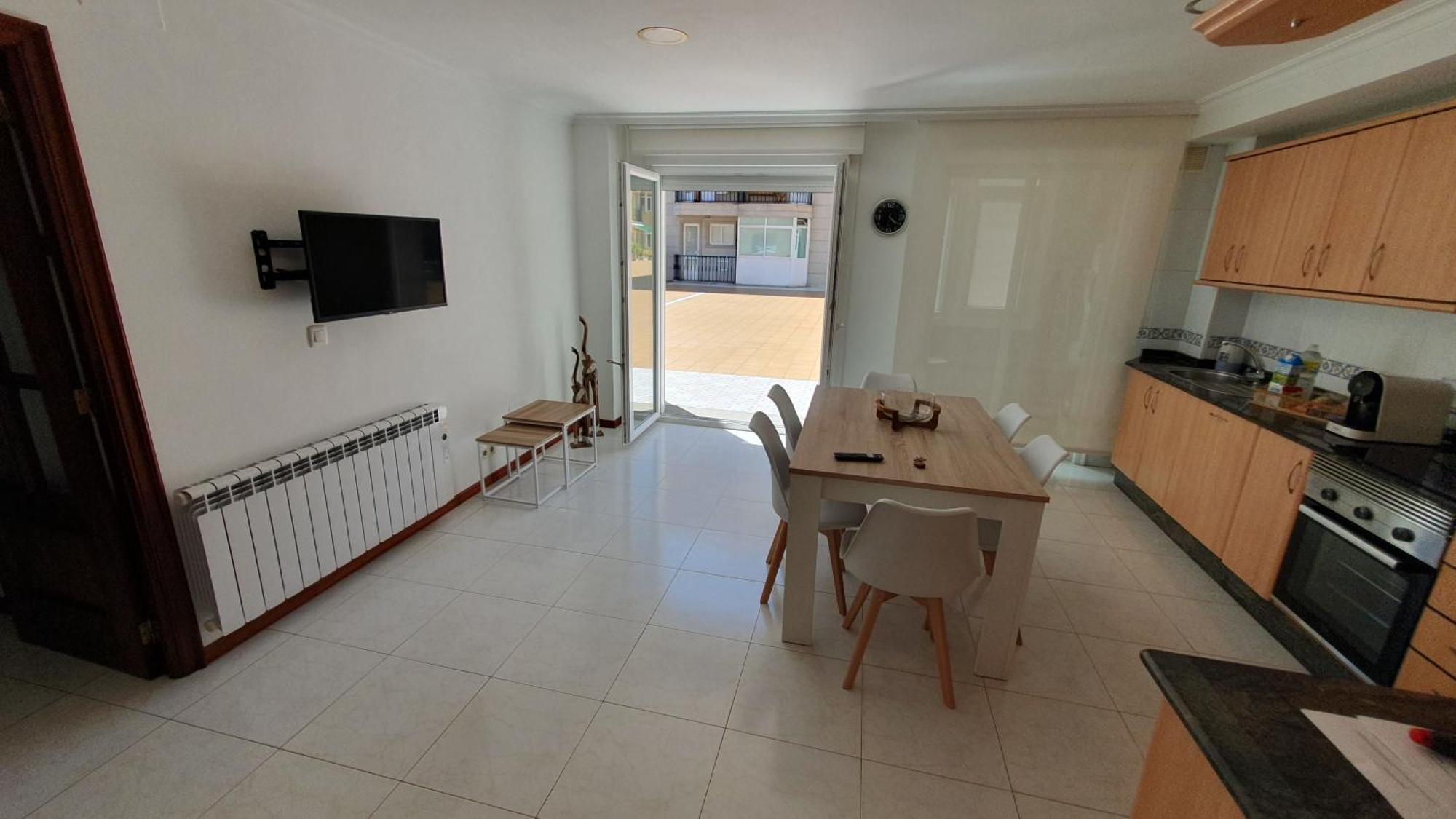 Arenales Azules Lägenhet Baiona Exteriör bild
