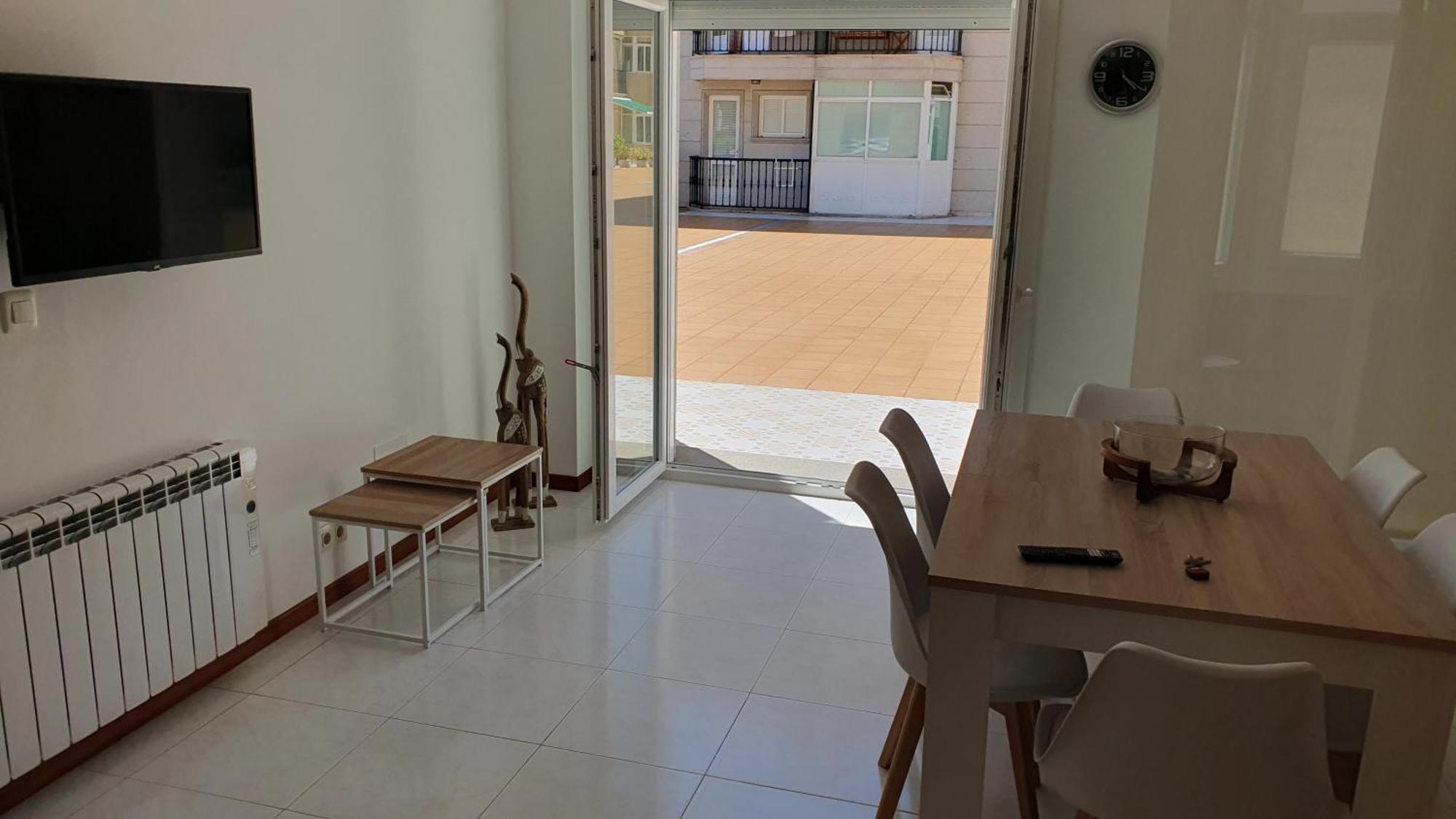 Arenales Azules Lägenhet Baiona Exteriör bild